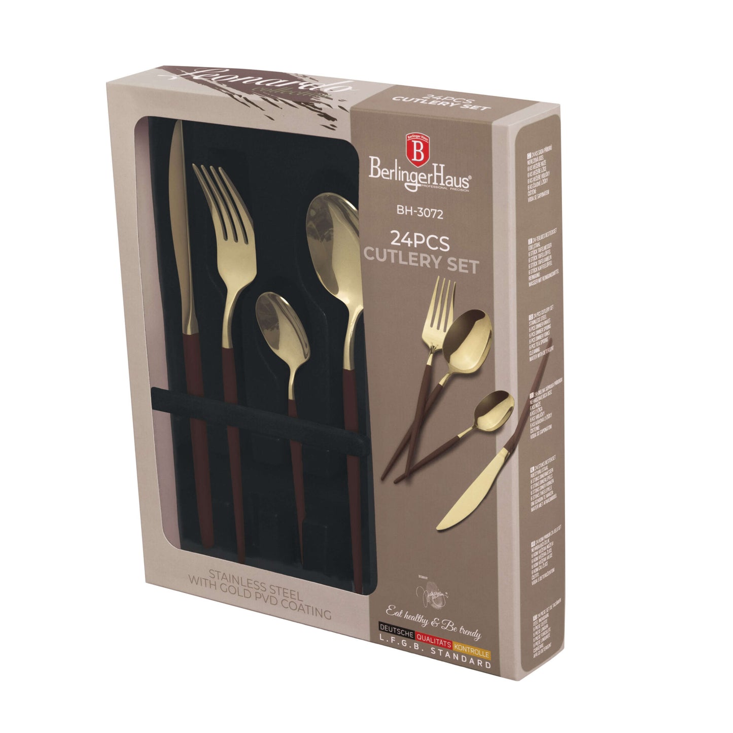 Berlinger Haus Cutlery Set 24 Pieces Leonardo