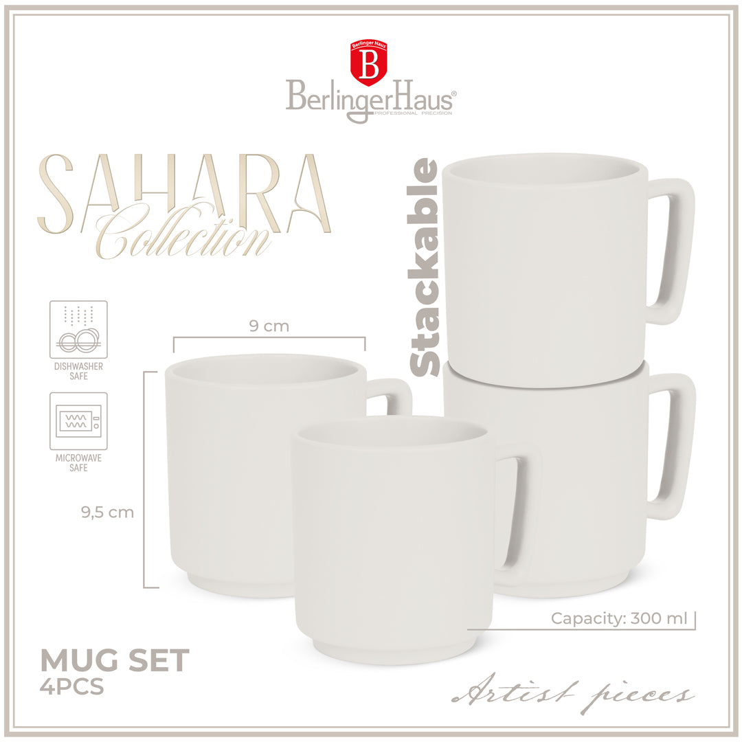 Berlinger Haus Sahara – 4-piece Mug Set