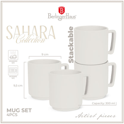 Berlinger Haus Sahara – 4-piece Mug Set