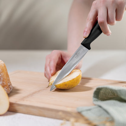 Berlinger Haus Black Knife Set with Bamboo Cutting Board