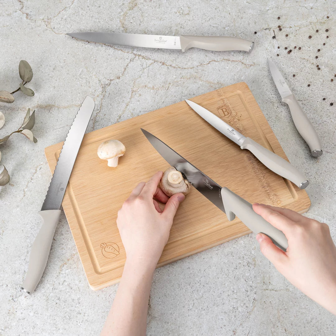 Berlinger Haus Sahara Knife Set with Bamboo Cutting Board