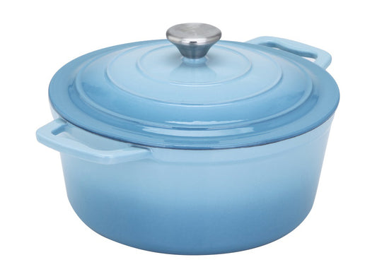 CS Solingen cast iron pot blue - 26 cm | cast iron pot